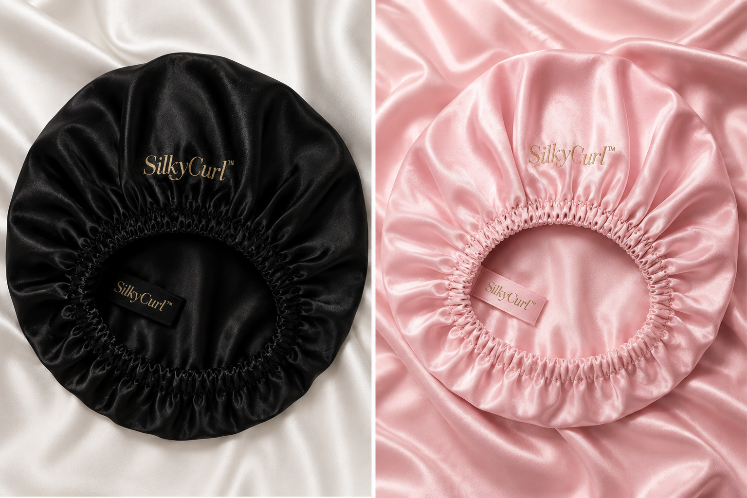 Silk Bonnet, Satin Hair Bonnet For Sleeping For Wavy Curly Natural Hair